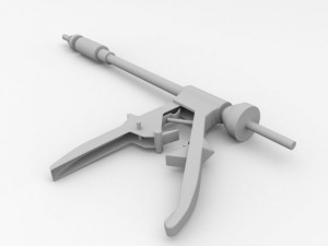 surgical staple 3D Model