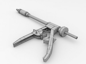 surgical staple 3D Model