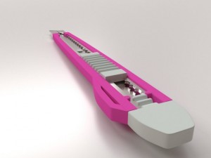 box cutter 3D 모델