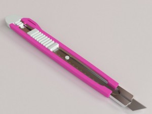 box cutter 3D 모델