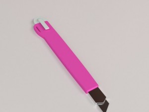 box cutter 3D 모델
