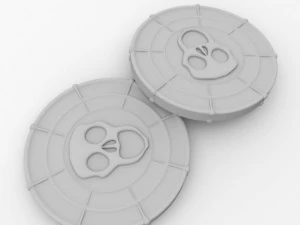 pirate coin 3D Model