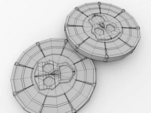 pirate coin 3D Model