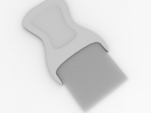 lice comb Model 3D