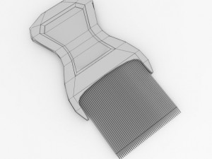 lice comb Model 3D