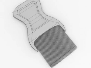 lice comb 3D Model