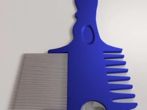 lice comb v2 3D Model