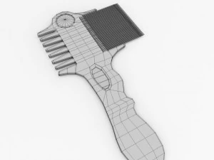 lice comb v2 3D Model