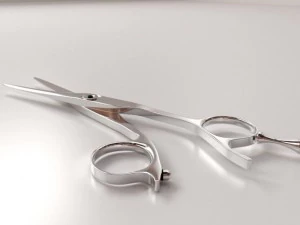 hair scissors 3D Model