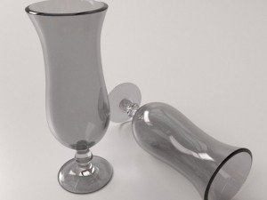 cocktail glass 3D Model