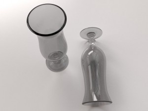 cocktail glass Model 3D