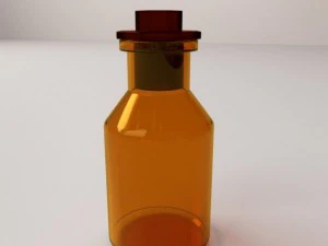 试剂瓶 3D 模型