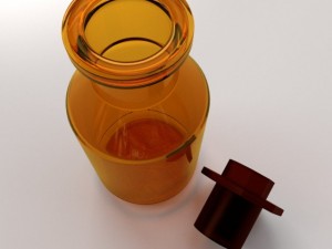 reagent bottle 3D Model