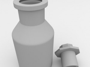 reagent bottle 3D Model