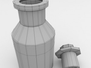 reagent bottle 3D Model