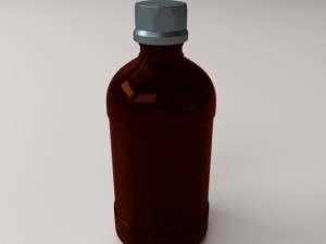 winchester bottle 3Dモデル