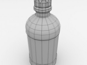 winchester bottle Modello 3D