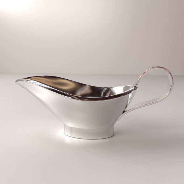 sauce boat Modèle 3D .c4d .max .obj .3ds .fbx .stl .blend 