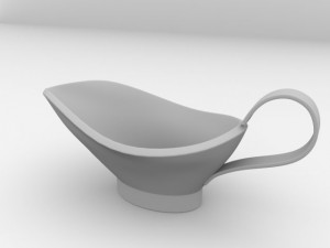 sauce boat Modèle 3D