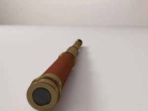 old telescope 3D Model