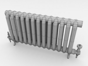 radiator 3D मॉडल