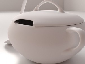 soup tureen 3D Модель