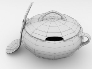 soup tureen 3D Модель