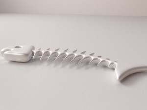 fish bone 3D Model