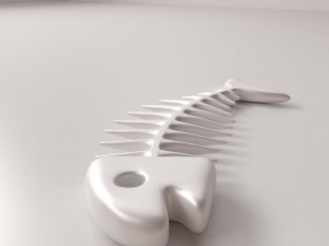 fish bone 3D Model