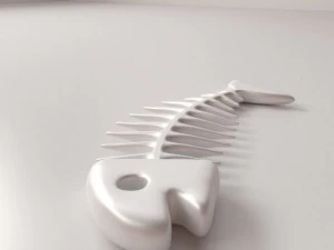 fish bone 3D Model