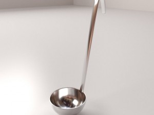 catering laddle 3D Model