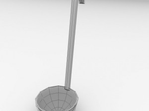 catering laddle Model 3D