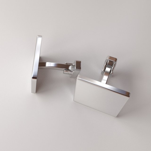 cufflinks 3D-Modell .c4d .max .obj .3ds .fbx .stl .blend 