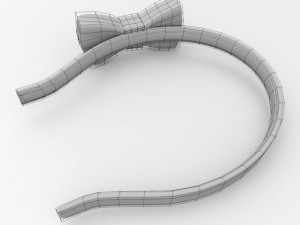 alice band Modello 3D