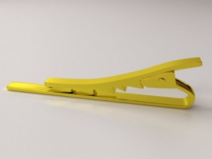 tie clip Model 3D