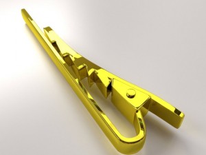tie clip Modelo 3D