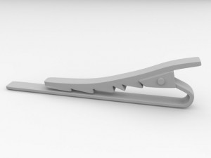 tie clip Modelo 3D