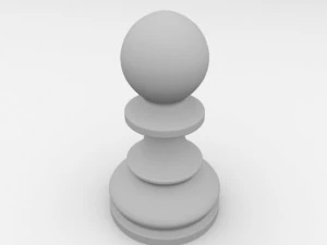 pawn 3D Model