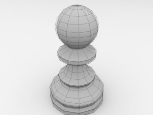 pawn 3D 模型