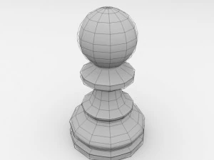 pawn 3D Model