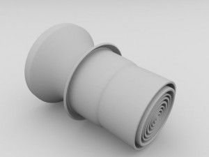 car cigar lighter 3D Model