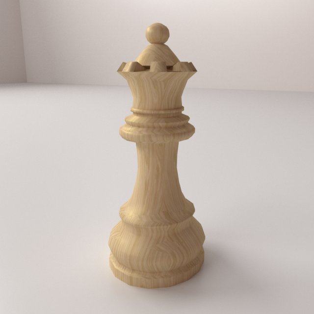 queen 3D Model .c4d .max .obj .3ds .fbx .stl .blend 