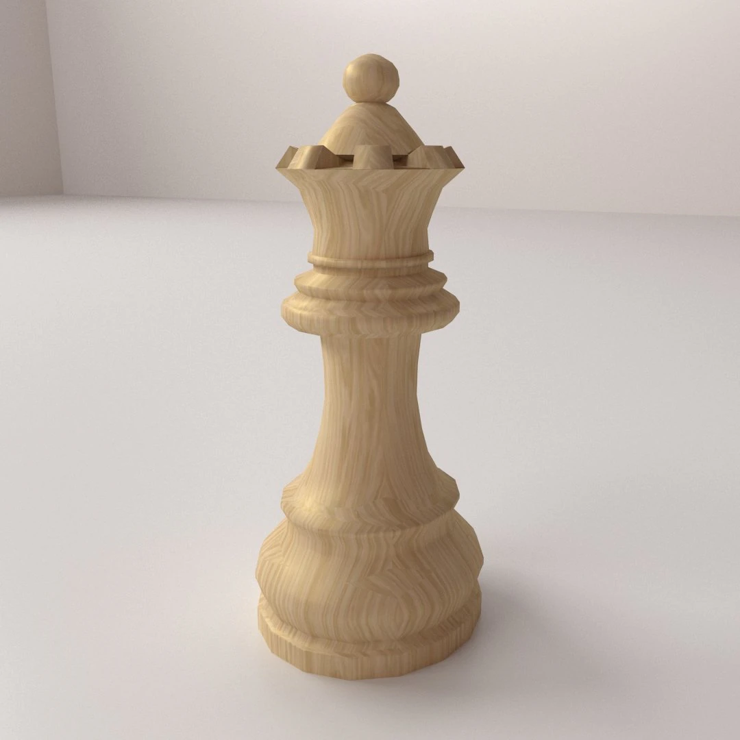 queen 3D Model .c4d .max .obj .3ds .fbx .stl .blend 