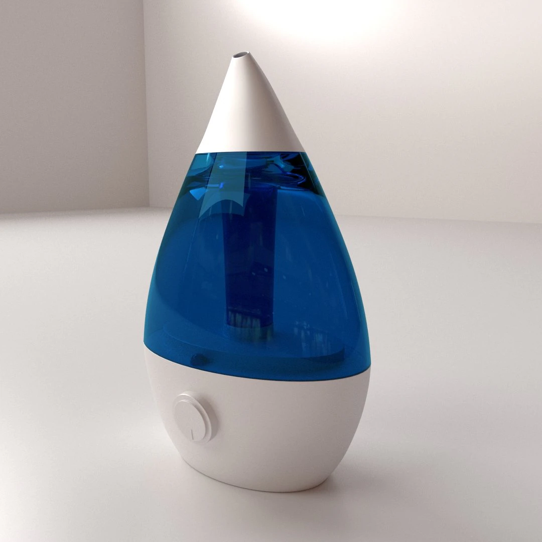 humidifier 3D Model .c4d .max .obj .3ds .fbx .stl .blend