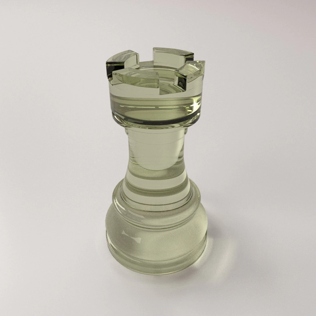 rook 3D Model .c4d .max .obj .3ds .fbx .stl .blend 