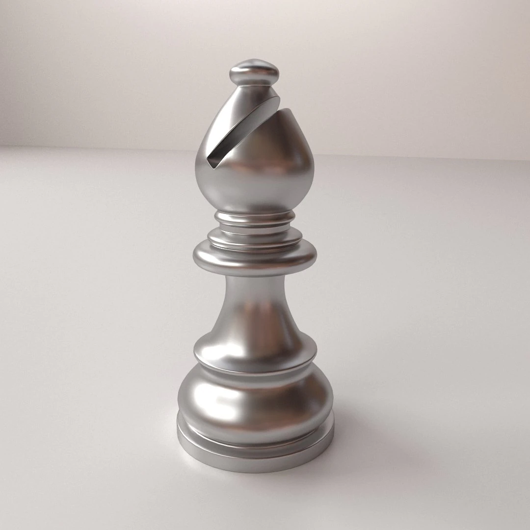 bishop 3D Model .c4d .max .obj .3ds .fbx .stl .blend 