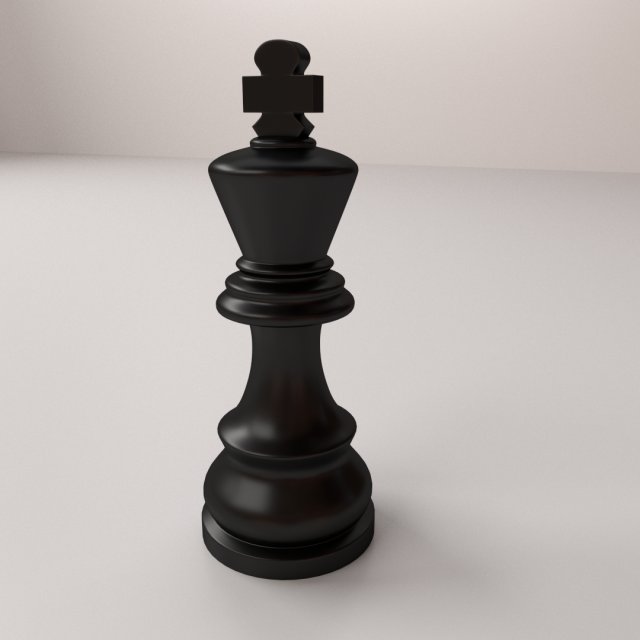 king 3D Модель .c4d .max .obj .3ds .fbx .stl .blend 