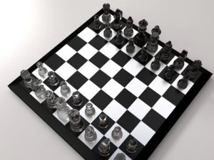 chessboard 3D Model