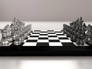 chessboard 3D Model