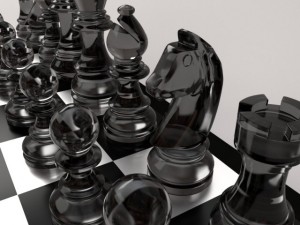 chessboard Model 3D